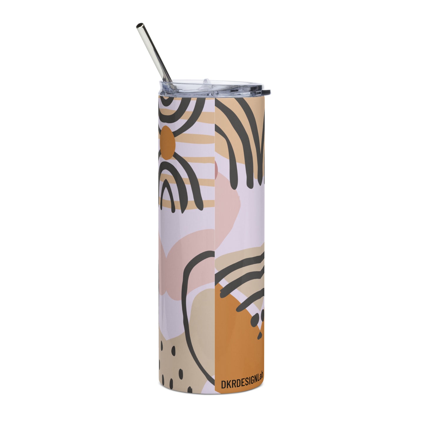 Scribble Stainless steel tumbler