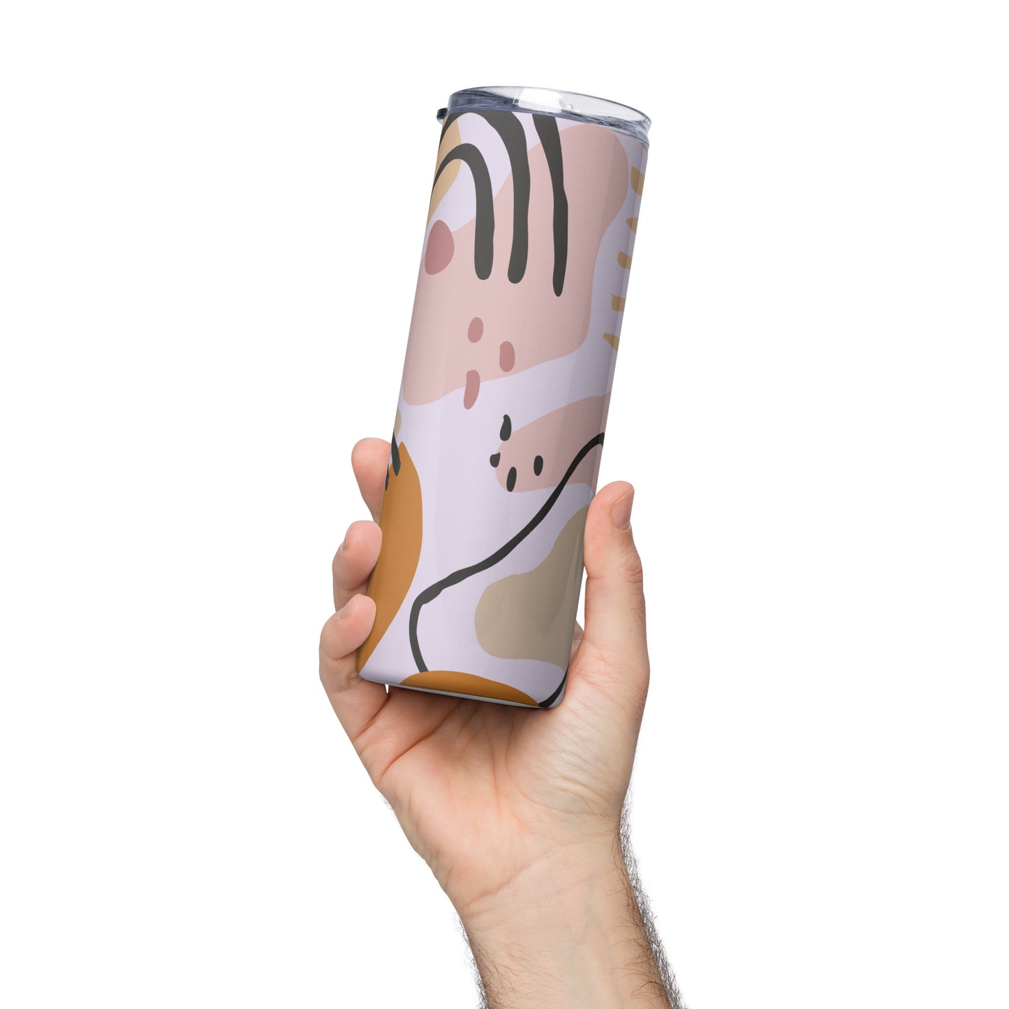 Scribble Stainless steel tumbler