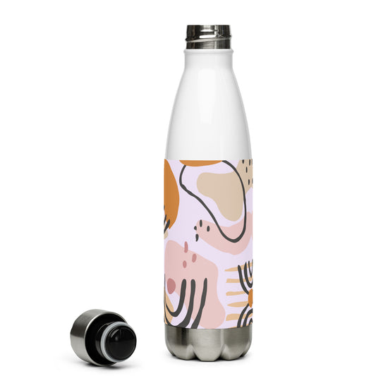 Scribble Stainless steel water bottle