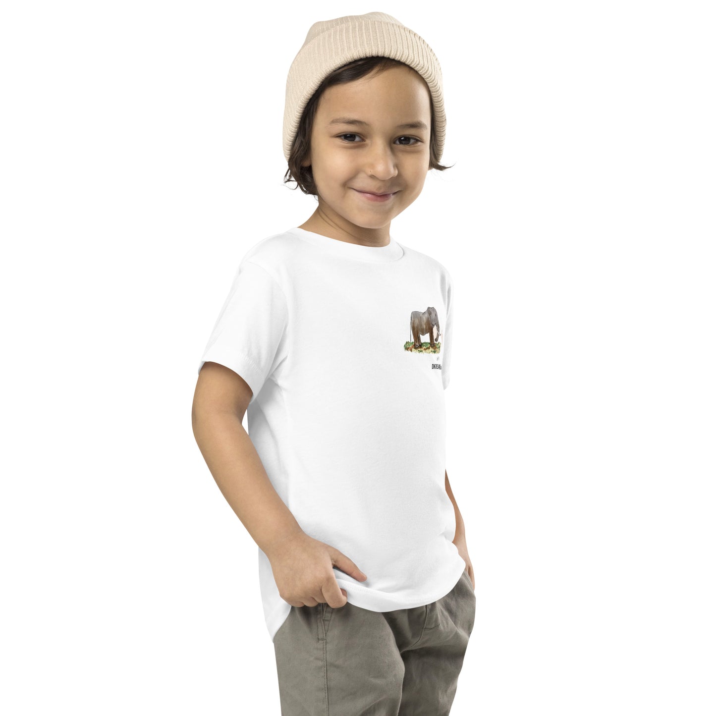 Rose The Elephant Toddler Short Sleeve Tee