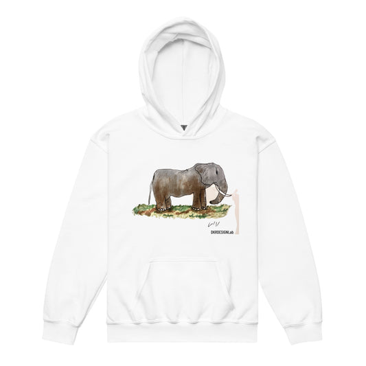 Rose the Elephant Youth heavy blend hoodie