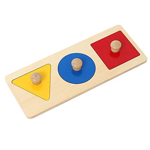 Montesoori Baby Toys Puzzles Colorful Multiple Shape Puzzles