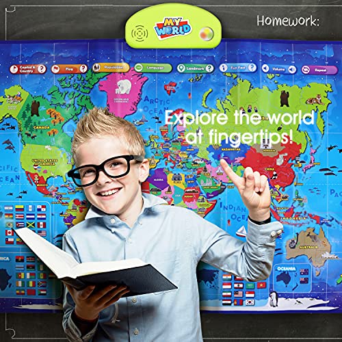 My World Interactive Map - Geography Learning Game