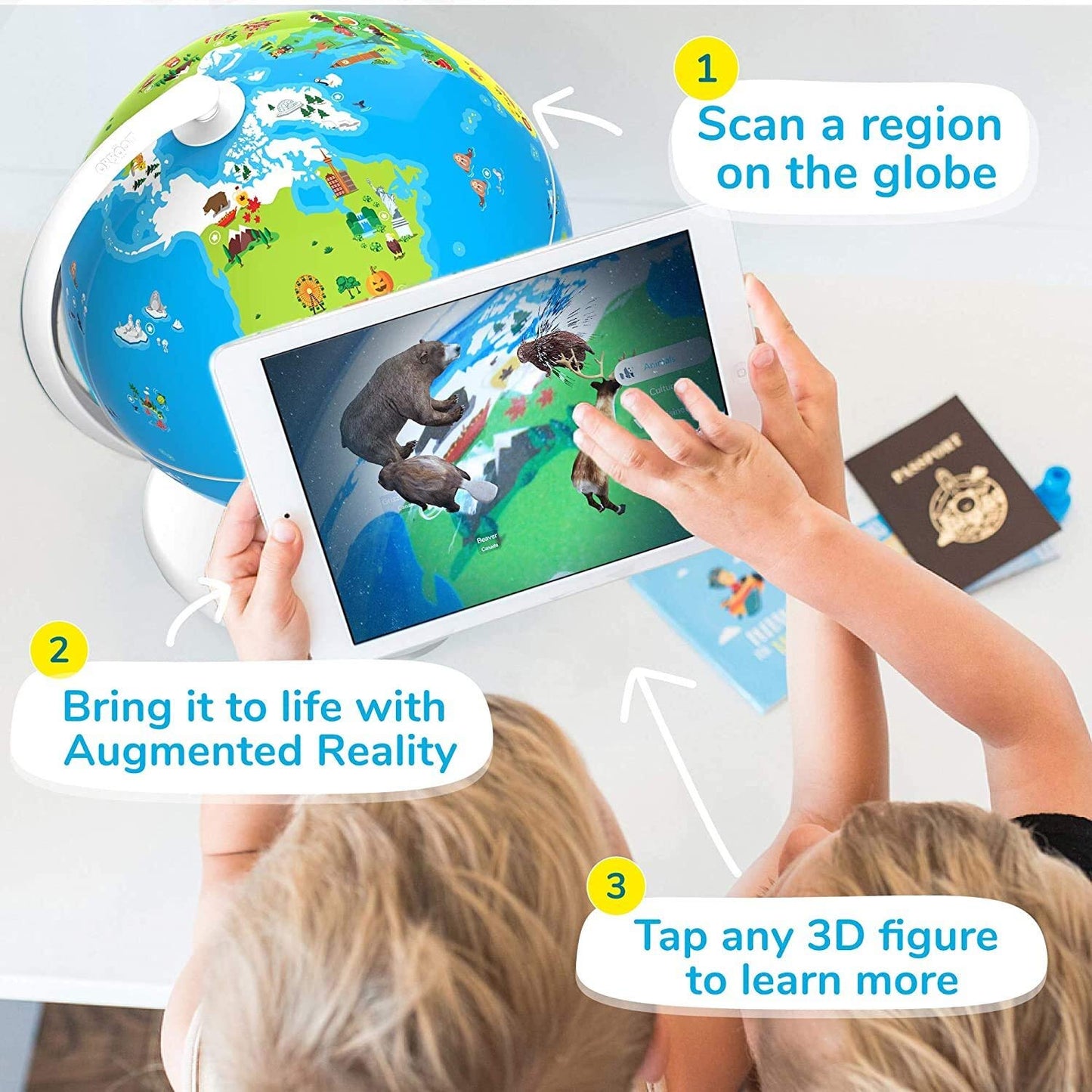 PlayShifu Educational Globe for Kids - Orboot Earth